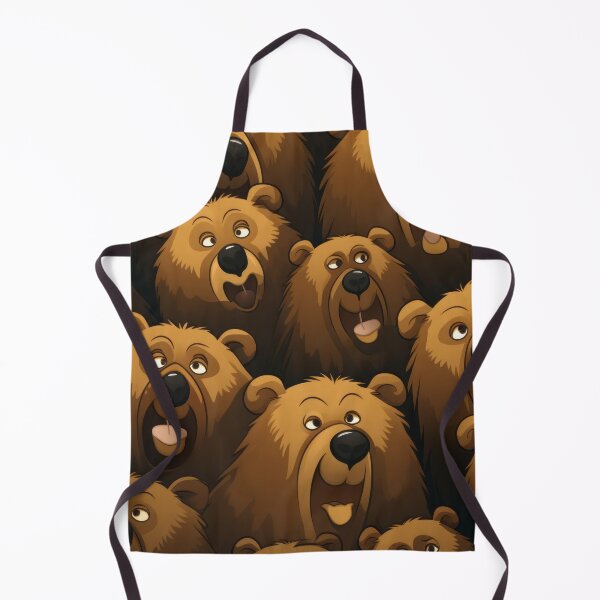 Item preview, Bear pattern design degital illustration  designed and sold by PetPalsEmporium.