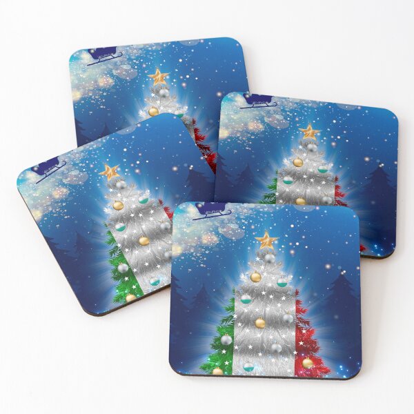 Item preview, Flag of Italy - Italy - Christmas Tree Flag designed and sold by WdiCreative.