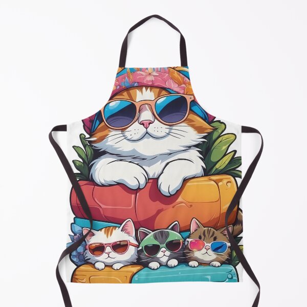 Item preview, cat wearing glasses designed and sold by wplamkung.