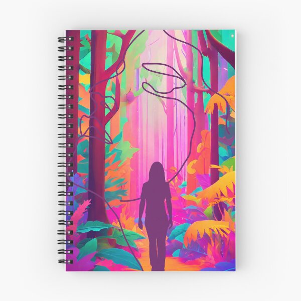 Item preview, THE WOMAN IN THE MYSTERIOUS FOREST designed and sold by asudesign.