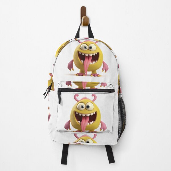 Item preview, Cute yellow monster with a long tongue designed and sold by Westcoast Kids.