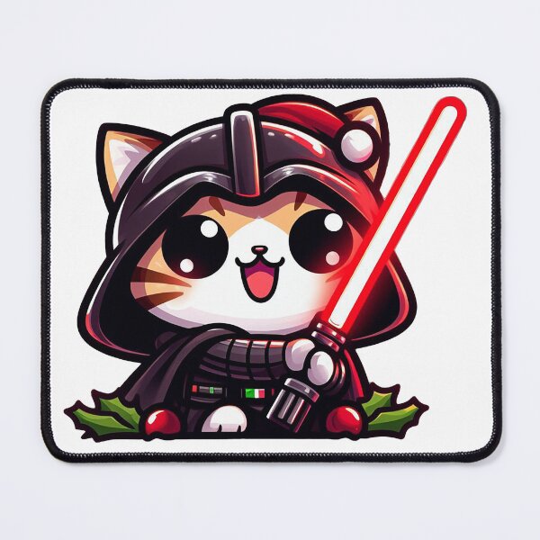 Item preview, Christmas Sith Cat with Lightsaber designed and sold by Wrathicus.