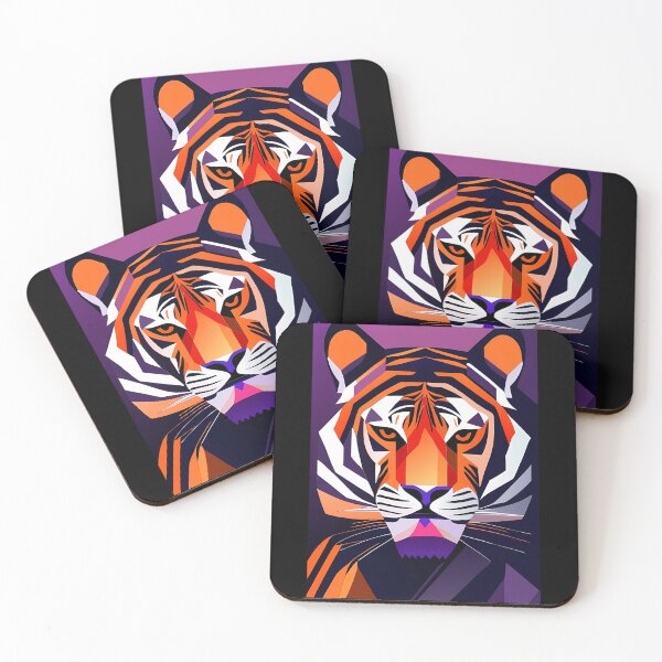 Item preview, TIGER vector art designed and sold by 123JUST4U.