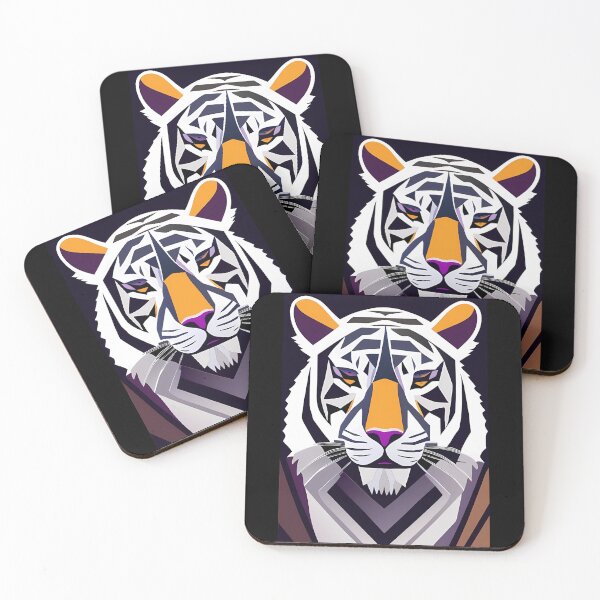 Item preview, TIGER vector art designed and sold by 123JUST4U.