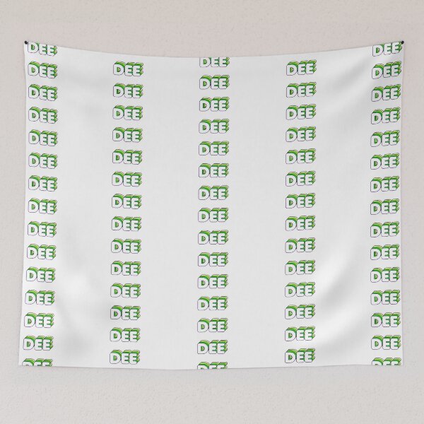 Item preview, Green Layers Dee Name Label designed and sold by NormadWorld.
