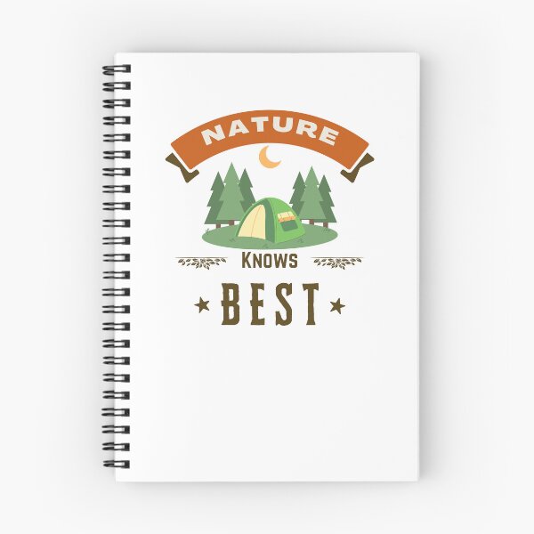 Item preview, Nature knows best camping hiking designed and sold by BreadnButter97.