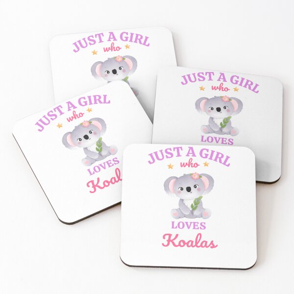 Item preview, Just A Girl Who Loves Koalas designed and sold by Arinassart.