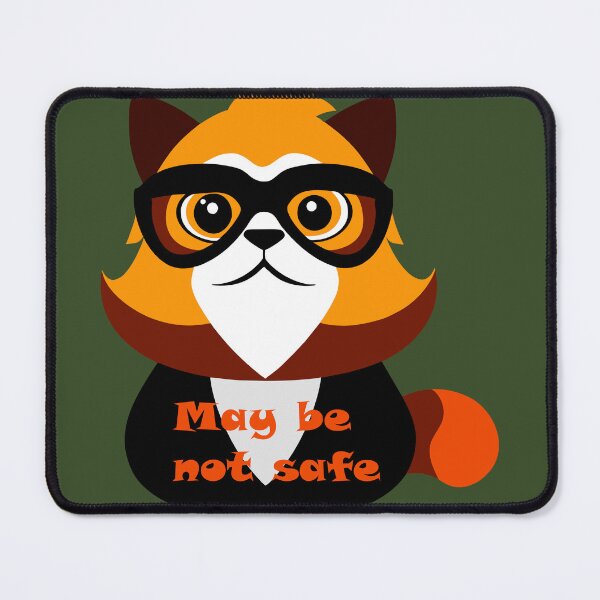 Item preview, The Thoughtful Tamarin ''May be not safe'' designed and sold by AgarutanPrint.