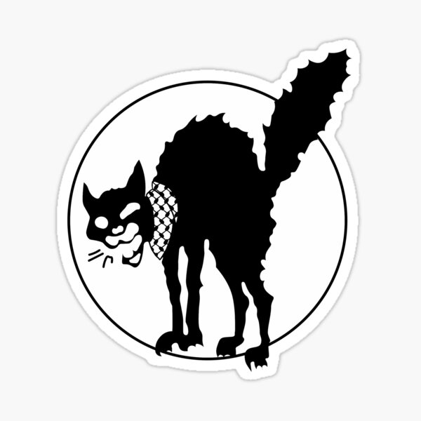 Artikel-Vorschau von Wildkatze mit Keffiyeh-Schal, designt und verkauft von FairieDance.
