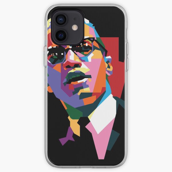 Malcolm X Coque souple iPhone