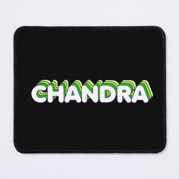 Item preview, Green Layers Chandra Name Label (Black) designed and sold by NormadWorld.