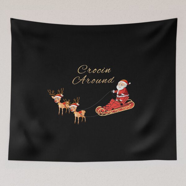 Item preview, Santa Crocin Around The Christmas designed and sold by SavvyHub.