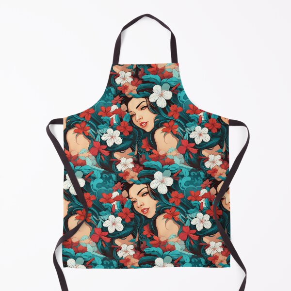 Item preview, Hawaii Girl with Flowers designed and sold by Sp3ctrumOfColor.