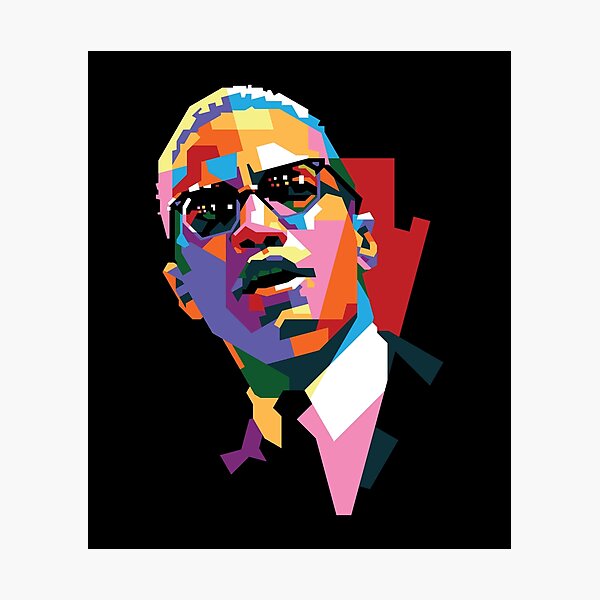 Malcolm X Photographic Print