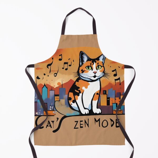 Item preview, Cat's Zen Mode designed and sold by @ndrys.