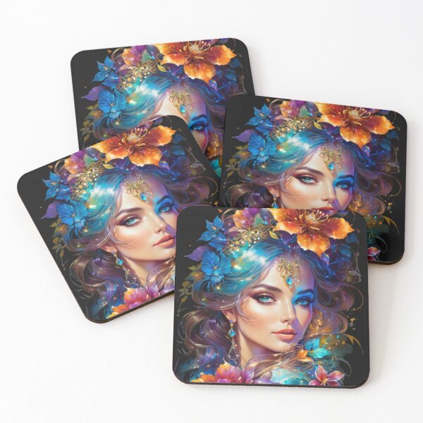 Item preview, Full portrait of a beautiful woman style  fairytale,  designed and sold by aipaint.
