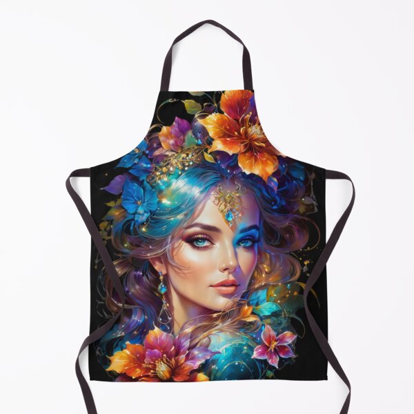 Item preview, Full portrait of a beautiful woman style fairytale, designed and sold by aipaint.