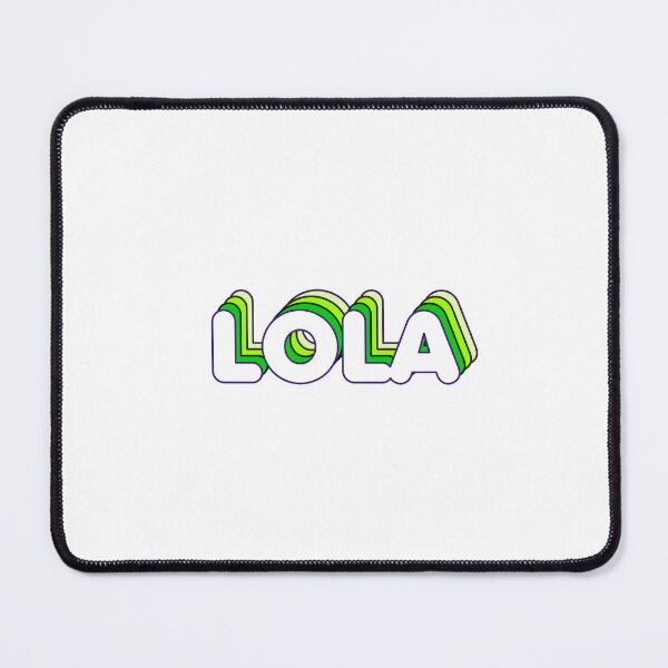 Item preview, Green Layers Lola Name Label designed and sold by NormadWorld.