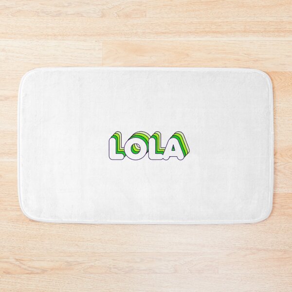 Item preview, Green Layers Lola Name Label designed and sold by NormadWorld.