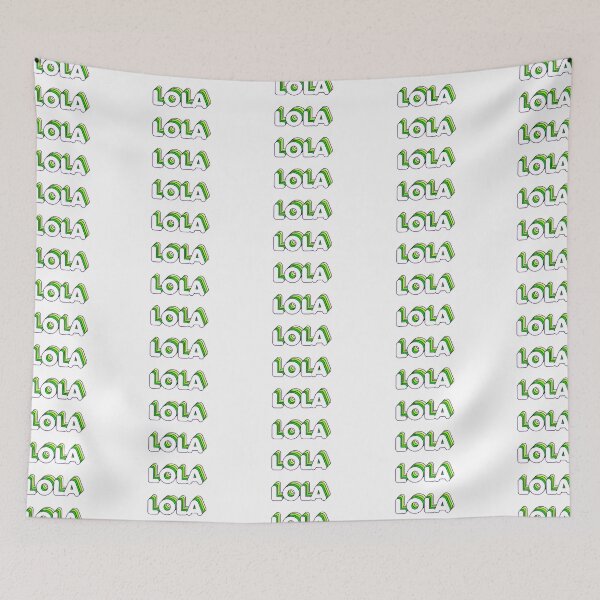Item preview, Green Layers Lola Name Label designed and sold by NormadWorld.