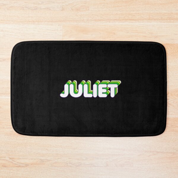 Item preview, Green Layers Juliet Name Label (Black) designed and sold by NormadWorld.