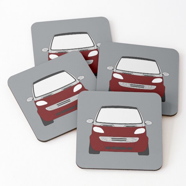 Item preview, Smart ForTwo ruby red silver trim designed and sold by EdimDesign.