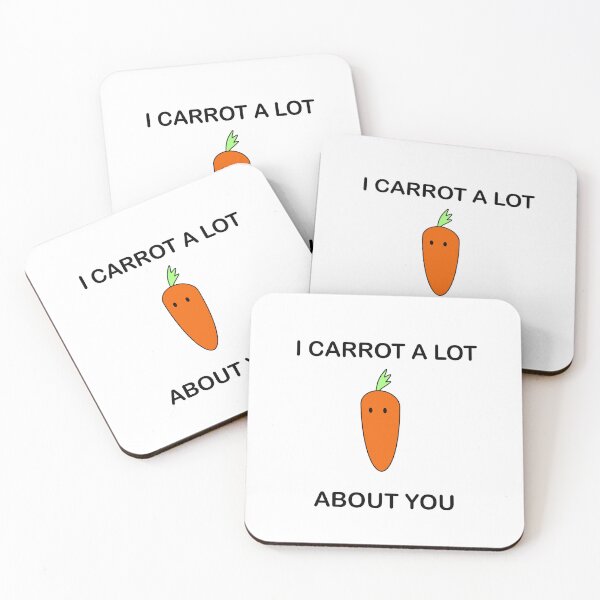 Item preview, I carrot a lot about you stickers  designed and sold by marialetiziaa.