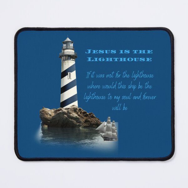 Item preview, Jesus is the Lighthouse designed and sold by Tripp Art Studio.