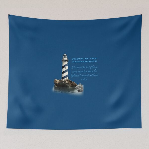Item preview, Jesus is the Lighthouse designed and sold by Tripp Art Studio.