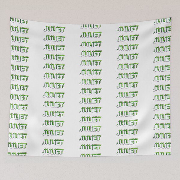 Item preview, Green Layers Juliet Name Label designed and sold by NormadWorld.