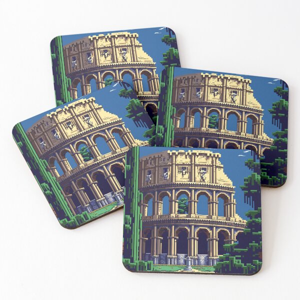 Item preview, PixelArt - Colosseum of Rome designed and sold by Haramana.