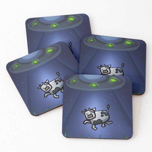 Item preview, UFO Abducts A Cow designed and sold by PreeTee1.