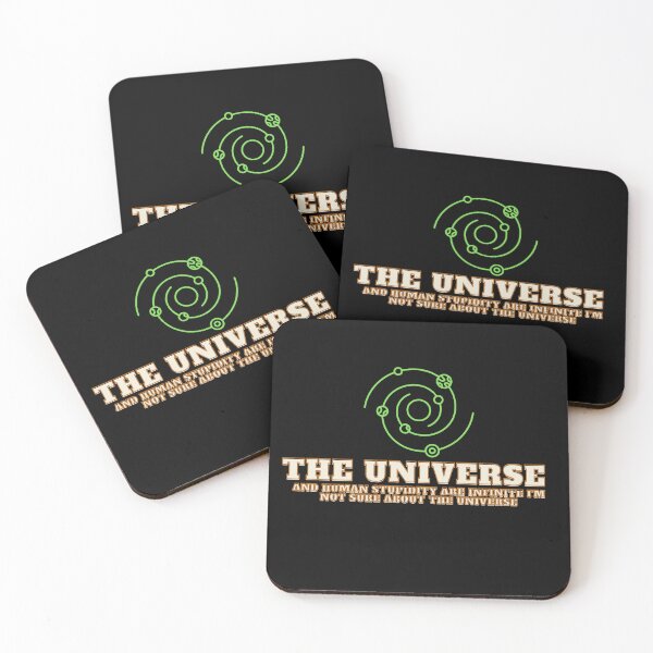 Item preview, The universe and human stupidity are infinite I'm not sure about the universe designed and sold by bvdesignart.