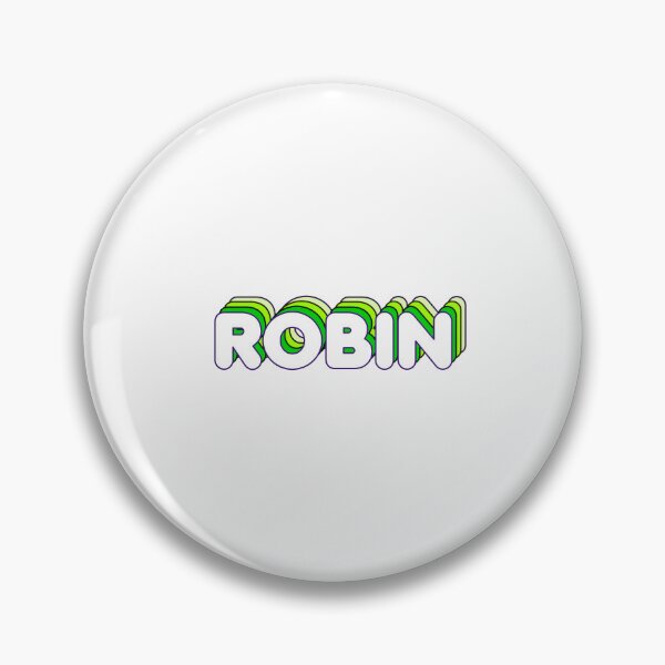 Item preview, Green Layers Robin Name Label designed and sold by NormadWorld.