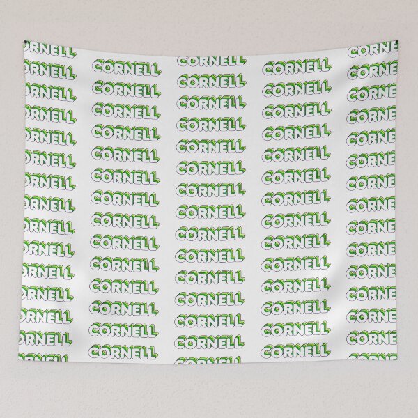 Item preview, Green Layers Cornell Name Label designed and sold by NormadWorld.