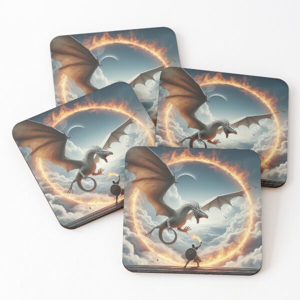Item preview, Circle of Magic: When a Fire Dragon Encompasses Humanity designed and sold by autrouvetout.