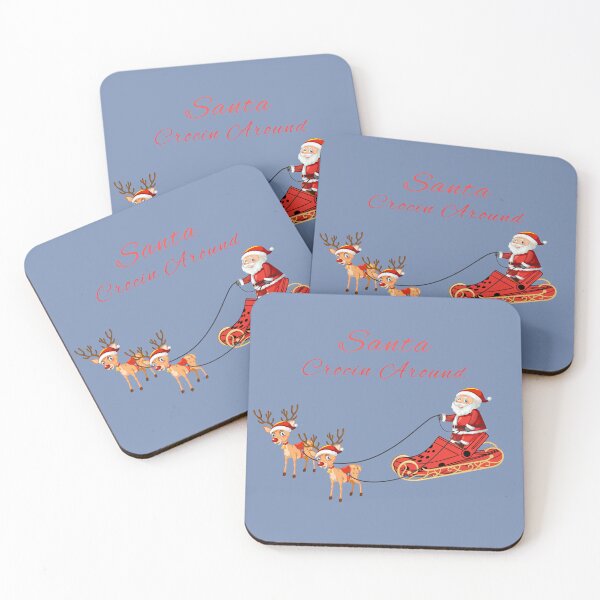 Item preview, Santa Crocin Around The Christmas designed and sold by SavvyHub.