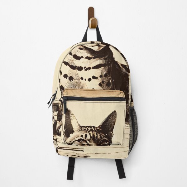 Item preview, Savannah Cat's Serene Silhouette designed and sold by PictorialWhimsy.