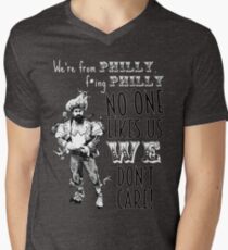 Jason Kelce - We're From Philly No One Likes Us We Don't Care Men's V-Neck T-Shirt