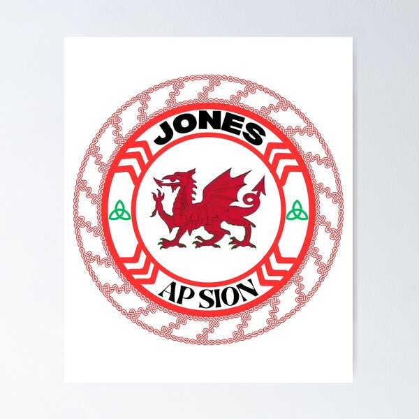 Item preview, VARIOUS WELSH SURNAMES AVAILABLE designed and sold by aledfychan.
