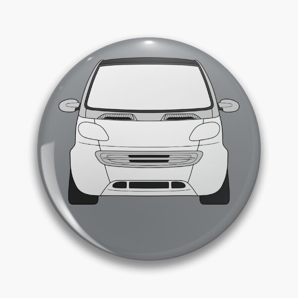 Item preview, Smart ForTwo white silver trim designed and sold by EdimDesign.