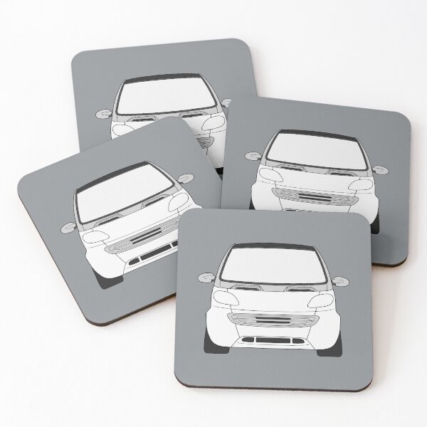Item preview, Smart ForTwo white silver trim designed and sold by EdimDesign.