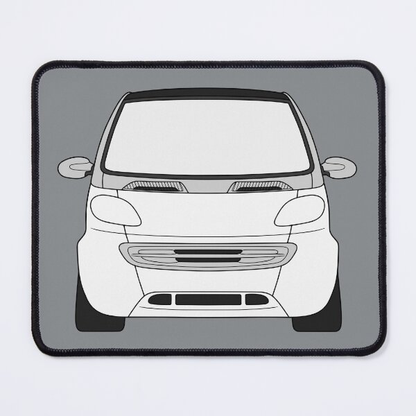 Item preview, Smart ForTwo white silver trim designed and sold by EdimDesign.