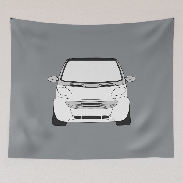 Item preview, Smart ForTwo white silver trim designed and sold by EdimDesign.
