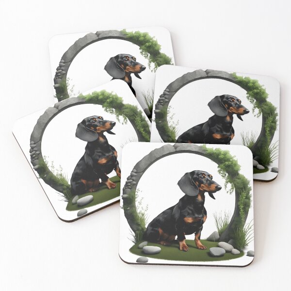 Item preview, Beautiful Black Dachshund designed and sold by Kaleddis.