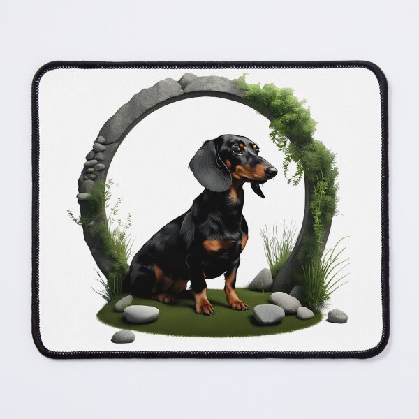 Item preview, Beautiful Black Dachshund designed and sold by Kaleddis.