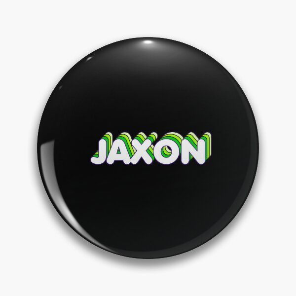Item preview, Green Layers Jaxon Name Label (Black) designed and sold by NormadWorld.