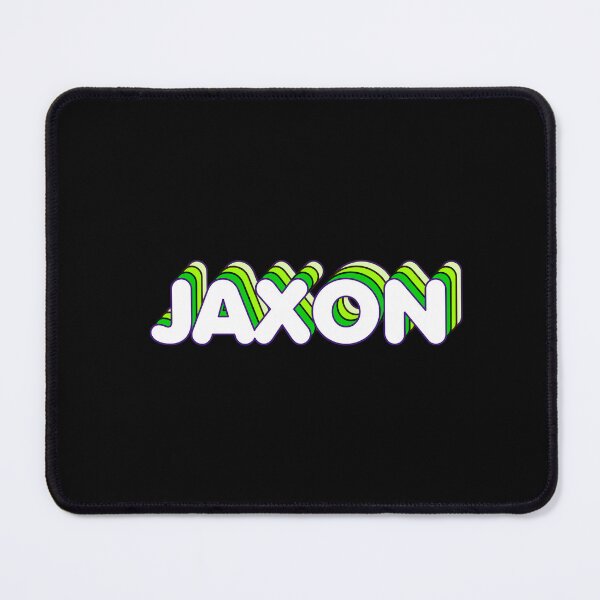 Item preview, Green Layers Jaxon Name Label (Black) designed and sold by NormadWorld.