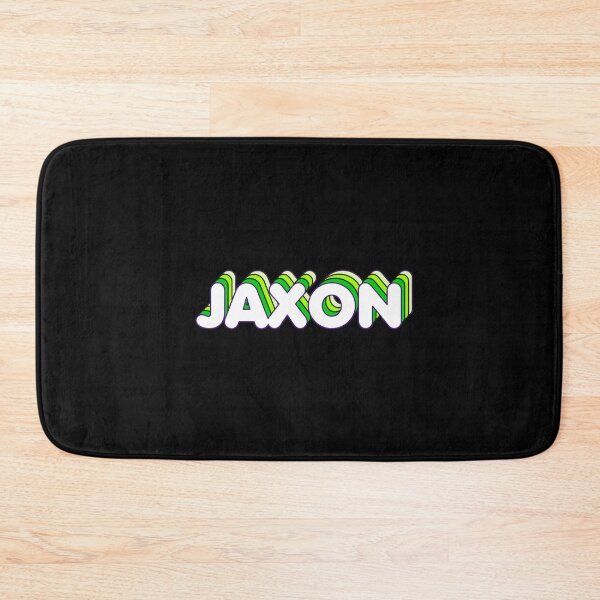 Item preview, Green Layers Jaxon Name Label (Black) designed and sold by NormadWorld.