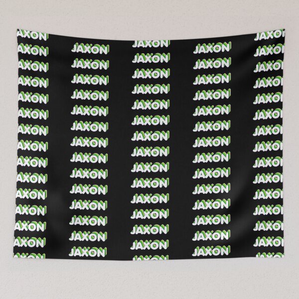 Item preview, Green Layers Jaxon Name Label (Black) designed and sold by NormadWorld.